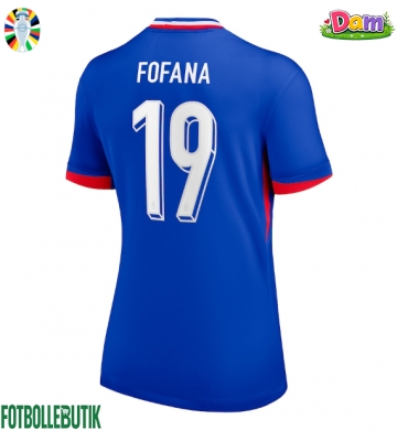 Frankrike Youssouf Fofana #19 Hemmatröja Kvinnor EM 2024 Kortärmad